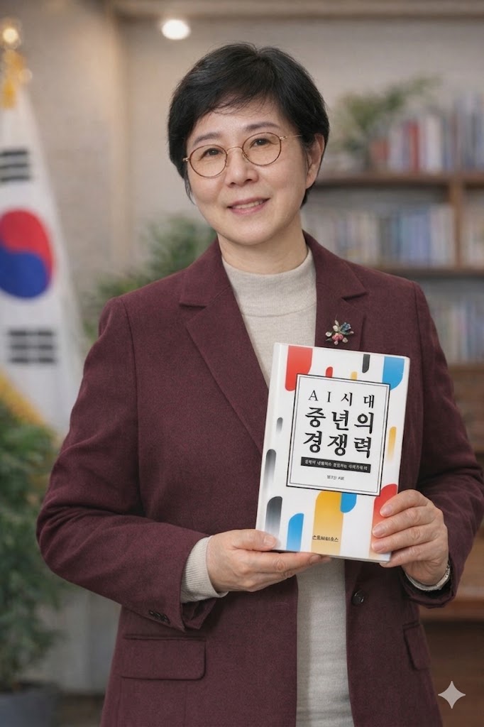 “AI 시대, 당신의 중년은 무슨 색입니까?” 방미영 교수, 신간 『AI 시대 중년의 경쟁력』 출간, 중년의 삶을 새롭게 정의하는 ‘다섯 가지 색깔’의 지혜
