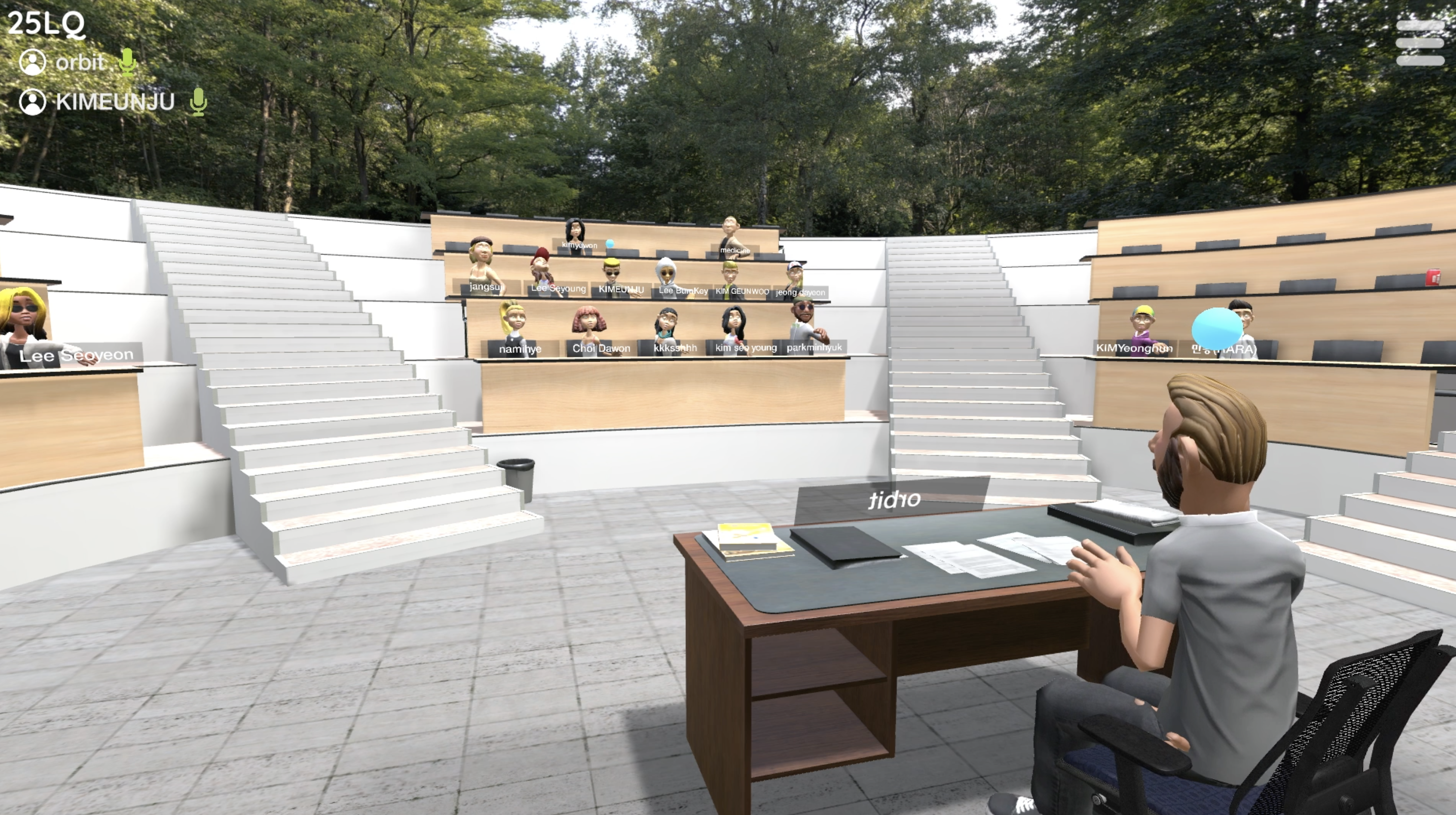 근로 기간 중 이동구 학우가 참여했던 메타버스 교육 행사 진행 사진.png