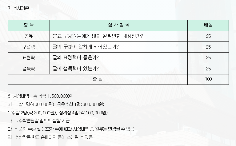 2024학년도 S-Learning Contest(Best Lecture Sharing) 공모전 성황리에 개최···‘최우수상’ 수상 광고홍보콘텐츠학과 고희영 학우 인터뷰(2).png