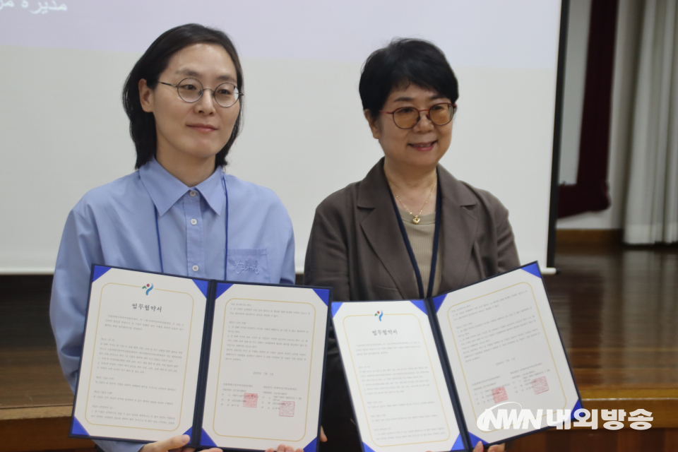 이집트 국가여성위원회 공무원들, 서경대학교가 위탁운영하는 서울시북부여성발전센터 방문(4).jpg